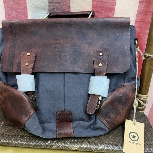 NWT Aaron Leather Goods 1pc bag - Picture 2 of 8